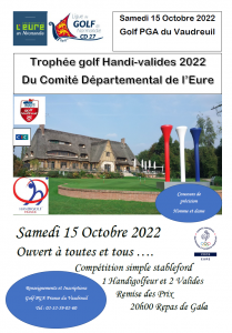 Affiche Handi Valide Vaudreuil 2022
